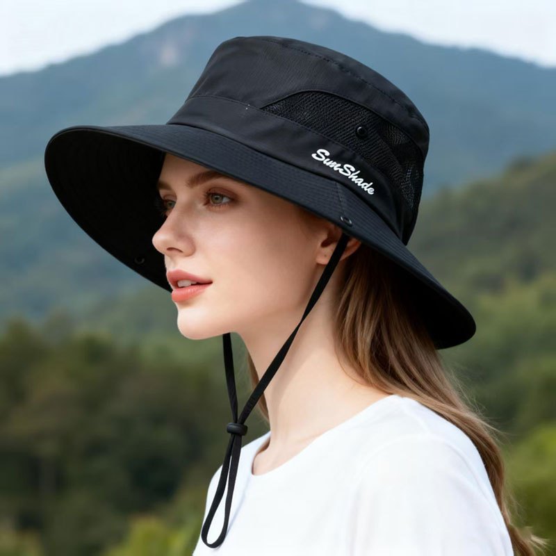 SHADETREK – Wide Brim Outdoor Hat Breathable Mesh Design