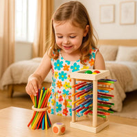 BALANIXA – 3-in-1 Stacking Toy for Coordination and Concentration
