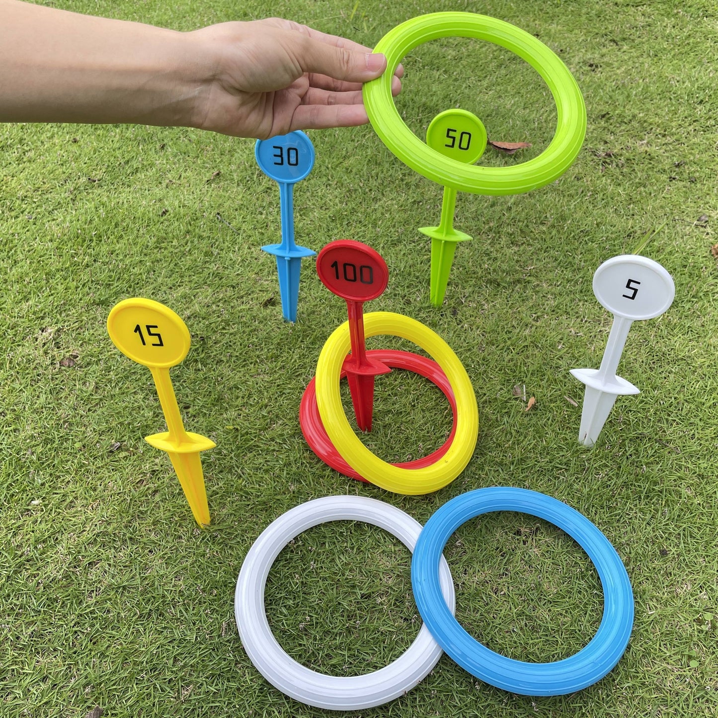 FUNNEST – Rainbow Toss Game for Kids & Adults Entertainment