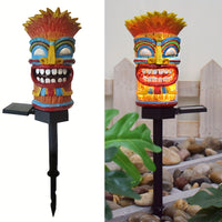TIKIGLOW – Solar Tropical Tiki LED Garden Stake Light