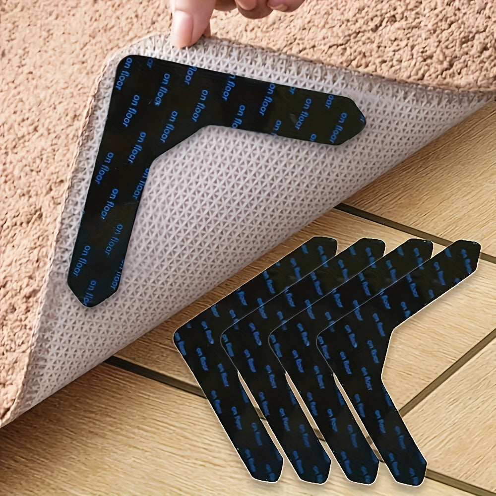 GRIPFIX – Reusable Non-Marking Anti-Slip Carpet Stickers for Secure Home and Office Use