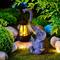 ELEGLOW – Solar Elephant Lantern Garden Light