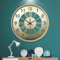 Ironvale Silent Round Iron Wall Clock