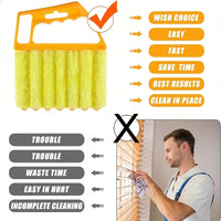 BLINDSWEEP – Washable Microfiber Window & Blinds Cleaning Brush