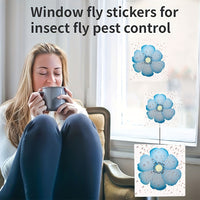 FLYFLOW – Sticky Window Insect Traps for Kitchens & Plants