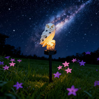 OWLGLOW – Solar LED Owl Garden Statue Light