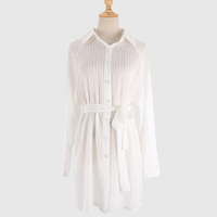 SEABLOOM – Elegant Beach Shirt Cover Up