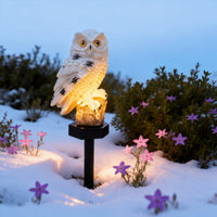 OWLGLOW – Solar LED Owl Garden Statue Light