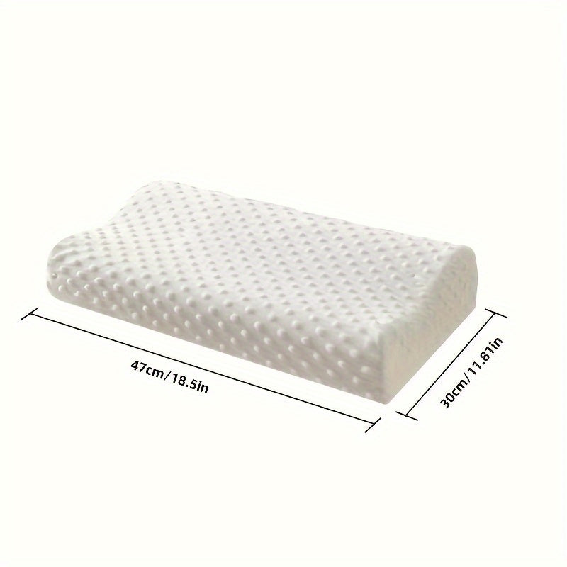 SERENITYFLOW – Memory Foam Neck Pillow for Deep Relaxation