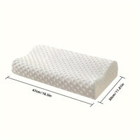 SERENITYFLOW – Memory Foam Neck Pillow for Deep Relaxation