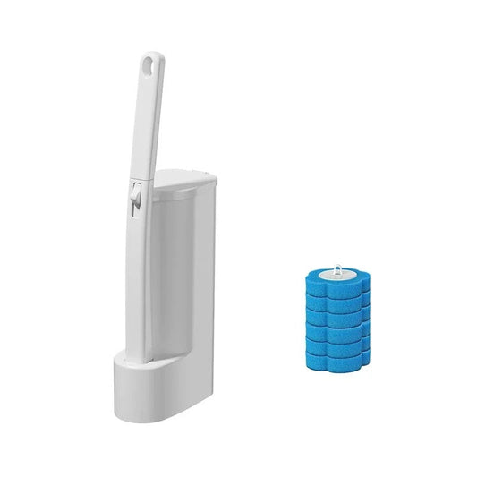 CLEANOVA – Disposable Toilet Brush Set with Replaceable Heads