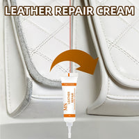 EDGELIVA – White Leather Edge Filler Repair Cream with Brush