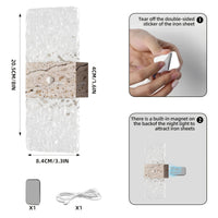 LUMIGLOW Rechargeable LED Motion Sensor Lamp