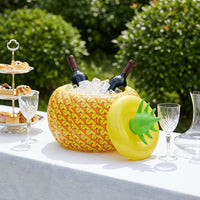 TROPICHILL – Inflatable Pineapple Ice Bucket for Outdoor Beverage Cooling and Summer Parties