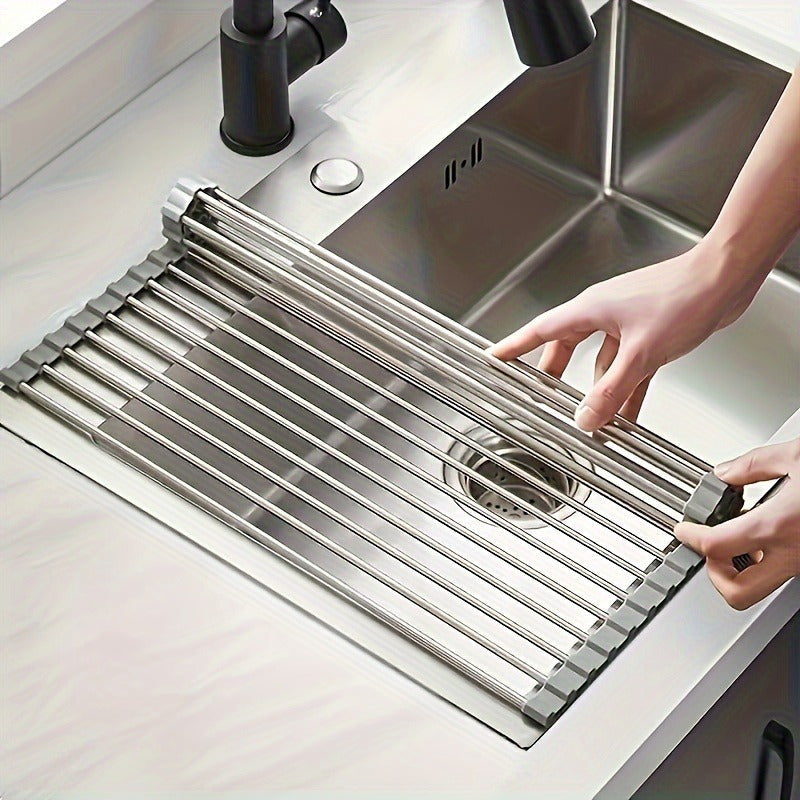 ROLLSINK – Stendibiancheria in acciaio inox arrotolabile