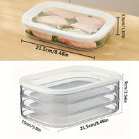 STACKNEST – Stackable Food Storage Containers for Refrigerator and Freezer Organization
