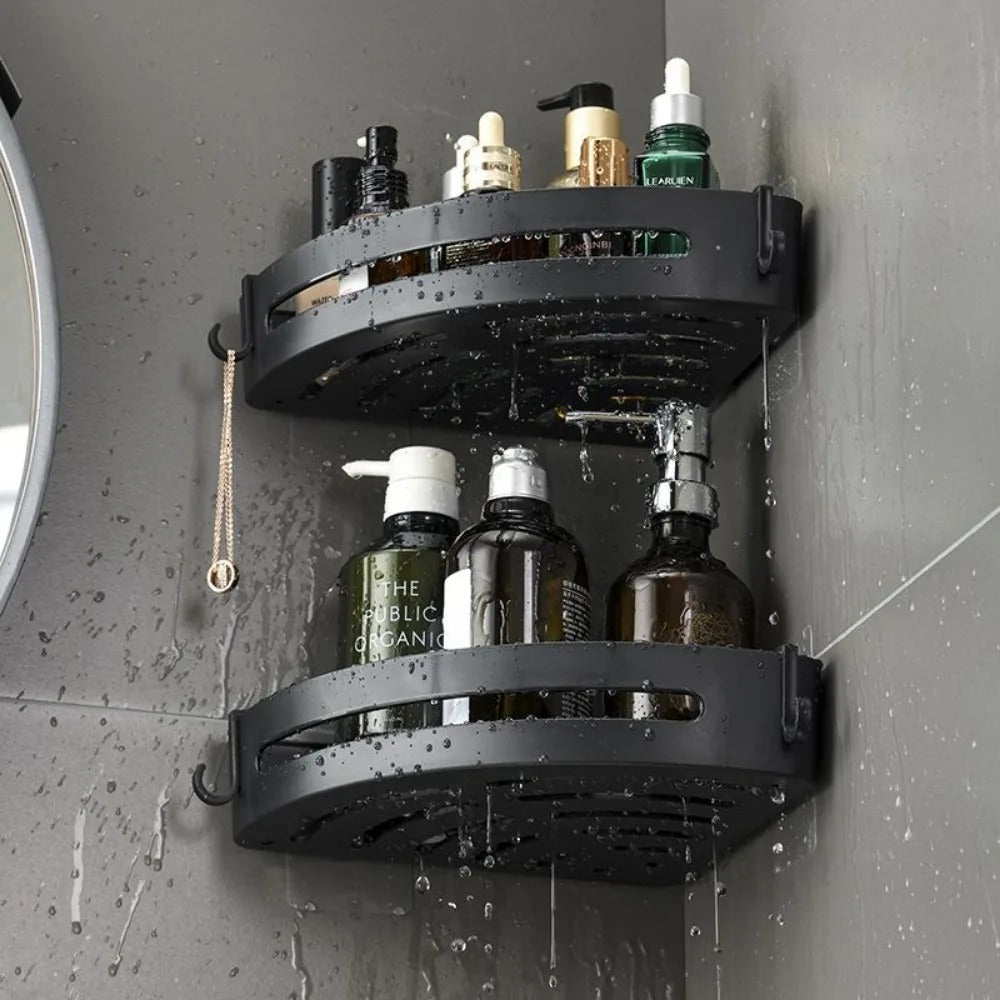 STORAVEX – No Drill Adhesive Shower Shelf Organizer