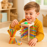 BALANIXA – 3-in-1 Stacking Toy for Coordination and Concentration