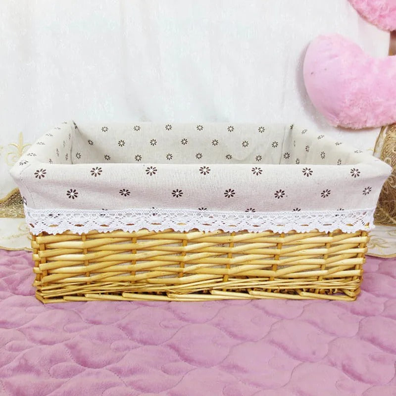 WILLOWCRAFT – Handmade Storage Basket Organizer
