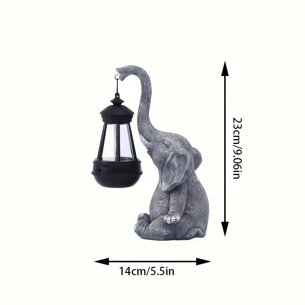 ELEGLOW – Solar Elephant Lantern Garden Light