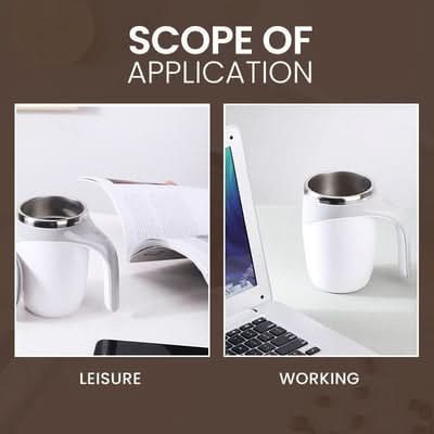 MIXVORA – Tazza autorimescolante per preparare bevande vellutate