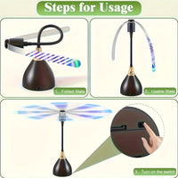 PARTYFLOW – Tabletop Fly Fan for Summer Events & Picnics