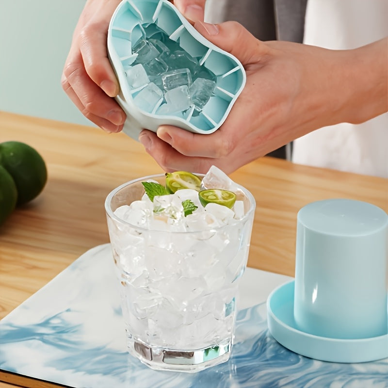 ICEVAULT – Silicone Ice Cube Maker Bucket Mold