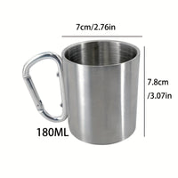 CLIPTREK – Portable Stainless Steel Camping Cup