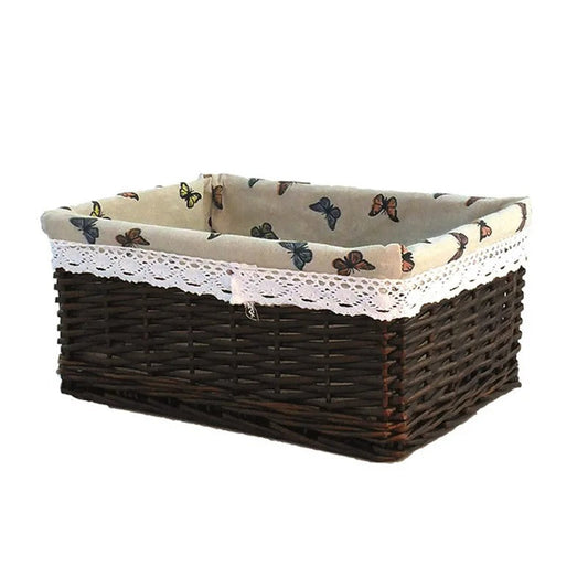 WILLOWCRAFT – Handmade Storage Basket Organizer