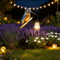 HUMMIGLOW – Solar Hummingbird Lantern Garden Hanging Light