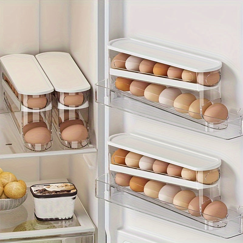EGGLO – Refrigerator Door Egg Storage Box for Space-Saving Kitchen Organization