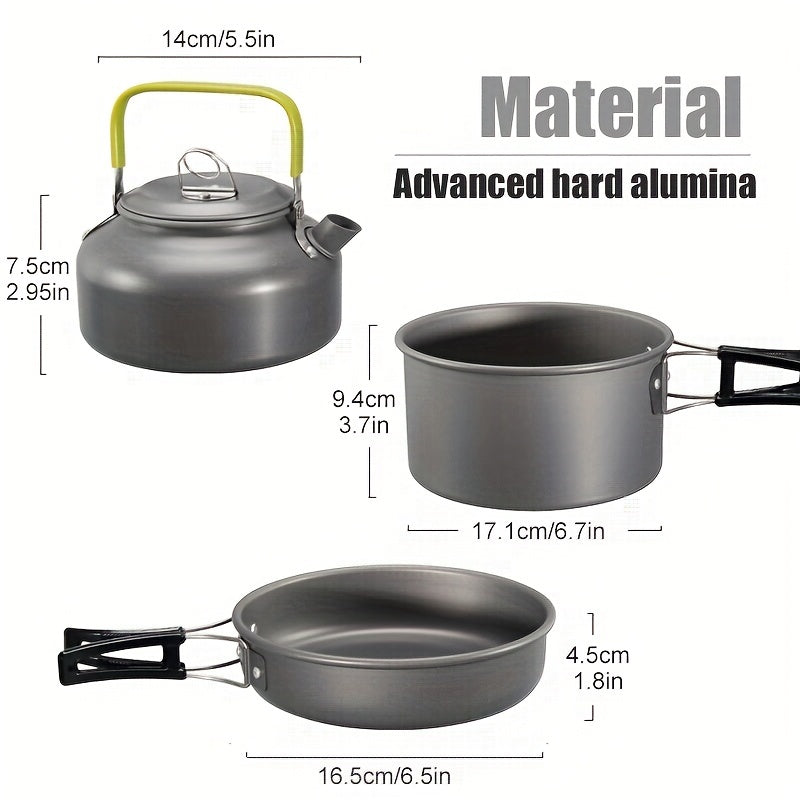 FIREPAN – Compact Camping Cookware Set for Travel & Adventure Meals