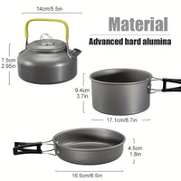 FIREPAN – Compact Camping Cookware Set for Travel & Adventure Meals