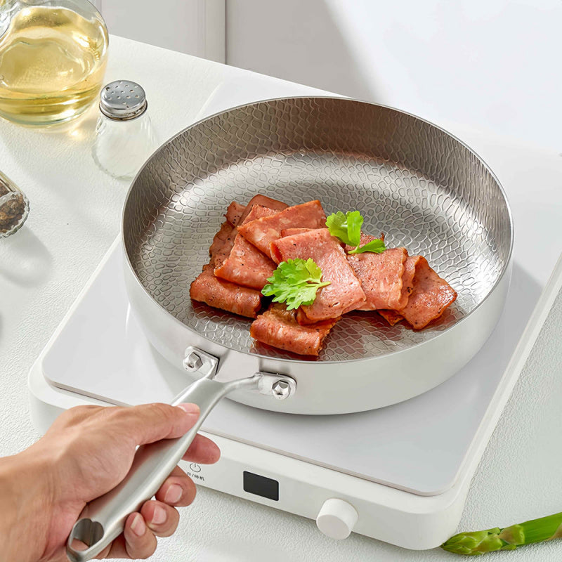 SEARFLOW – Stainless Steel Non-Stick Pan for Daily Meal Prep