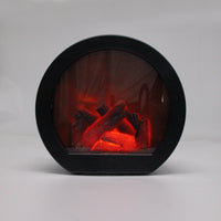 FLAMEORA – Dual-Power Fireplace Decorative Light for Ambient Indoor Atmosphere and Holiday Decor
