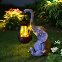 ELEGLOW – Solar Elephant Lantern Garden Light
