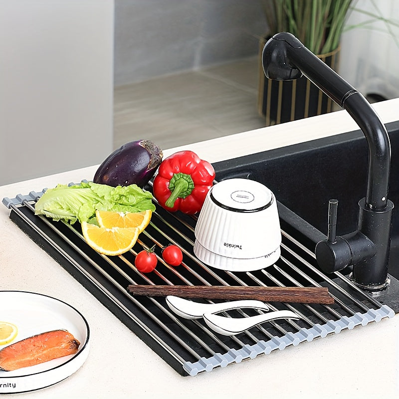 ROLLSINK – Stendibiancheria in acciaio inox arrotolabile