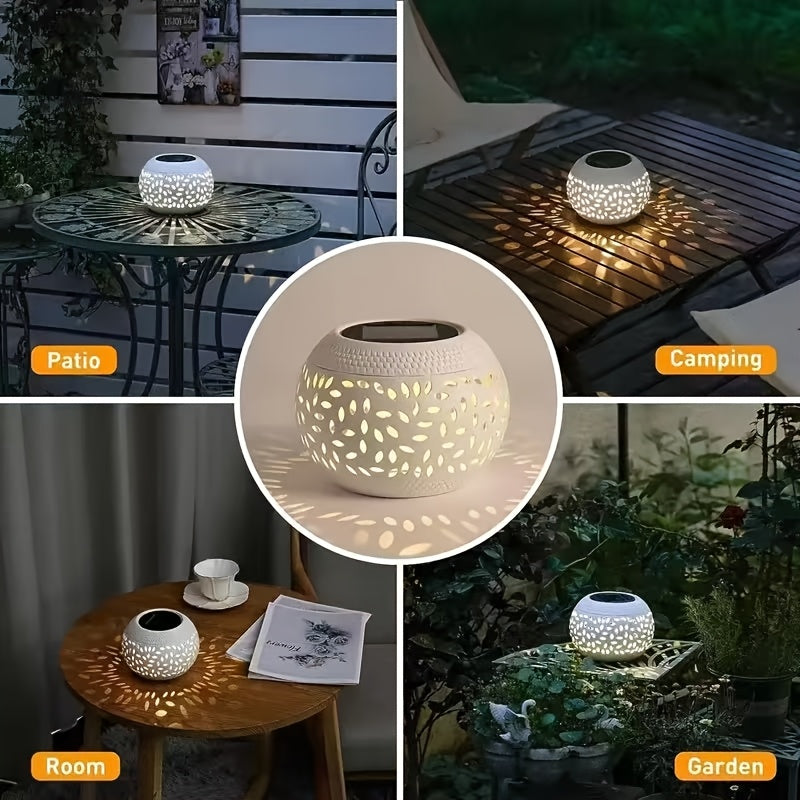 SOLARIS – Outdoor Solar Metal Table Lamp