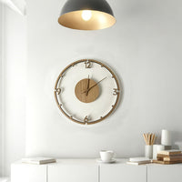 Nordwood 30 cm Minimalist Wooden Acrylic Wall Clock