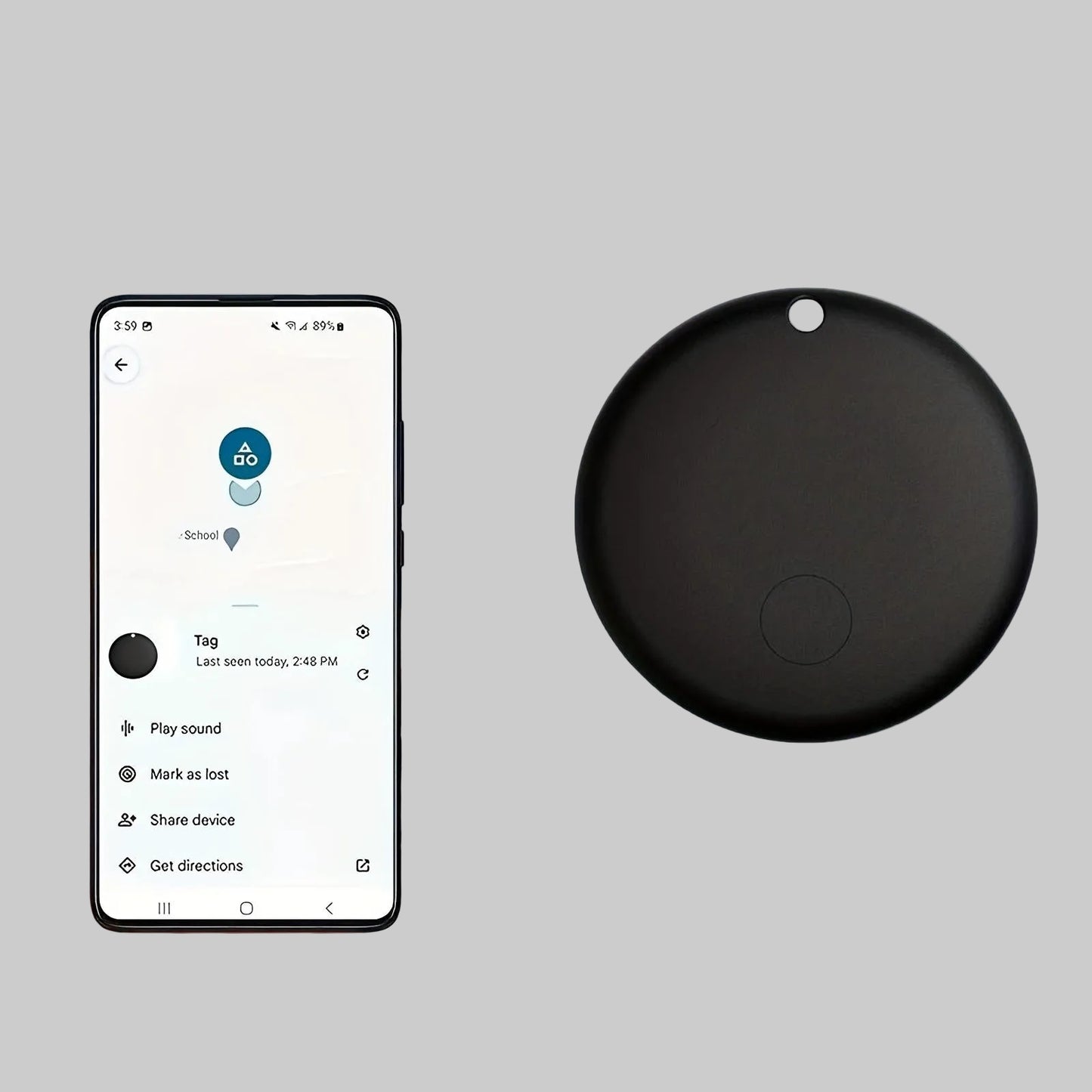 FINDTAG AUTO – Hidden GPS Vehicle Tracker & Smart Anti-Lost Tag
