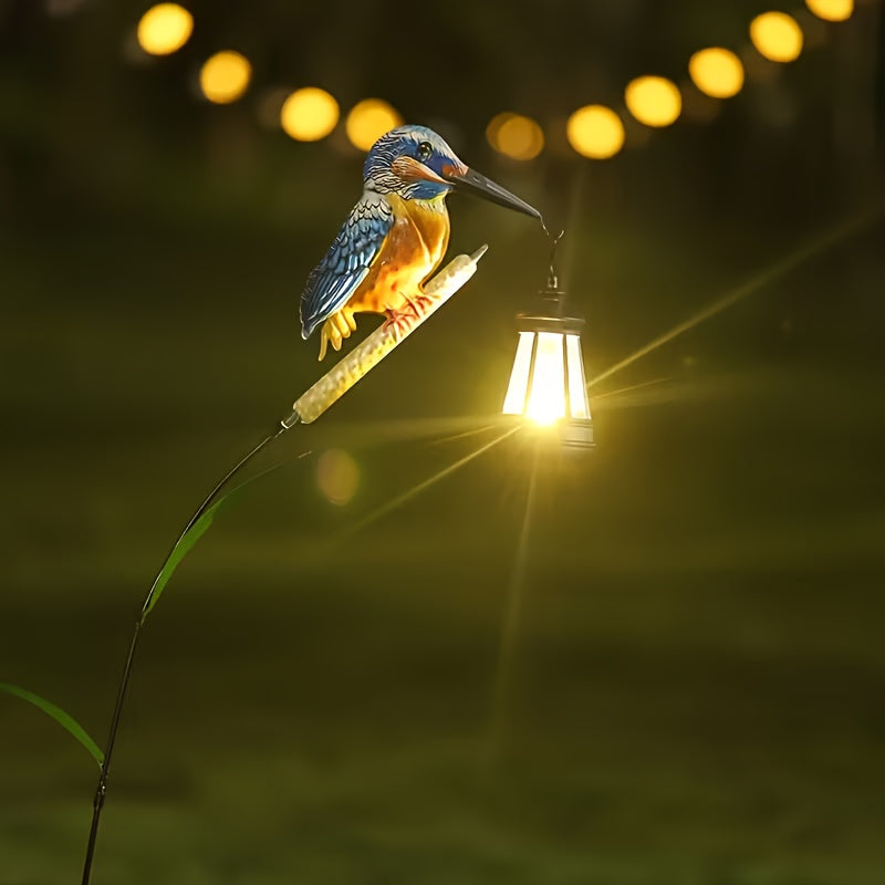 HUMMIGLOW – Solar Hummingbird Lantern Garden Hanging Light