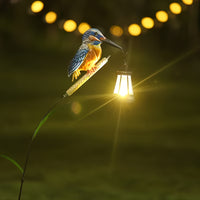 HUMMIGLOW – Solar Hummingbird Lantern Garden Hanging Light