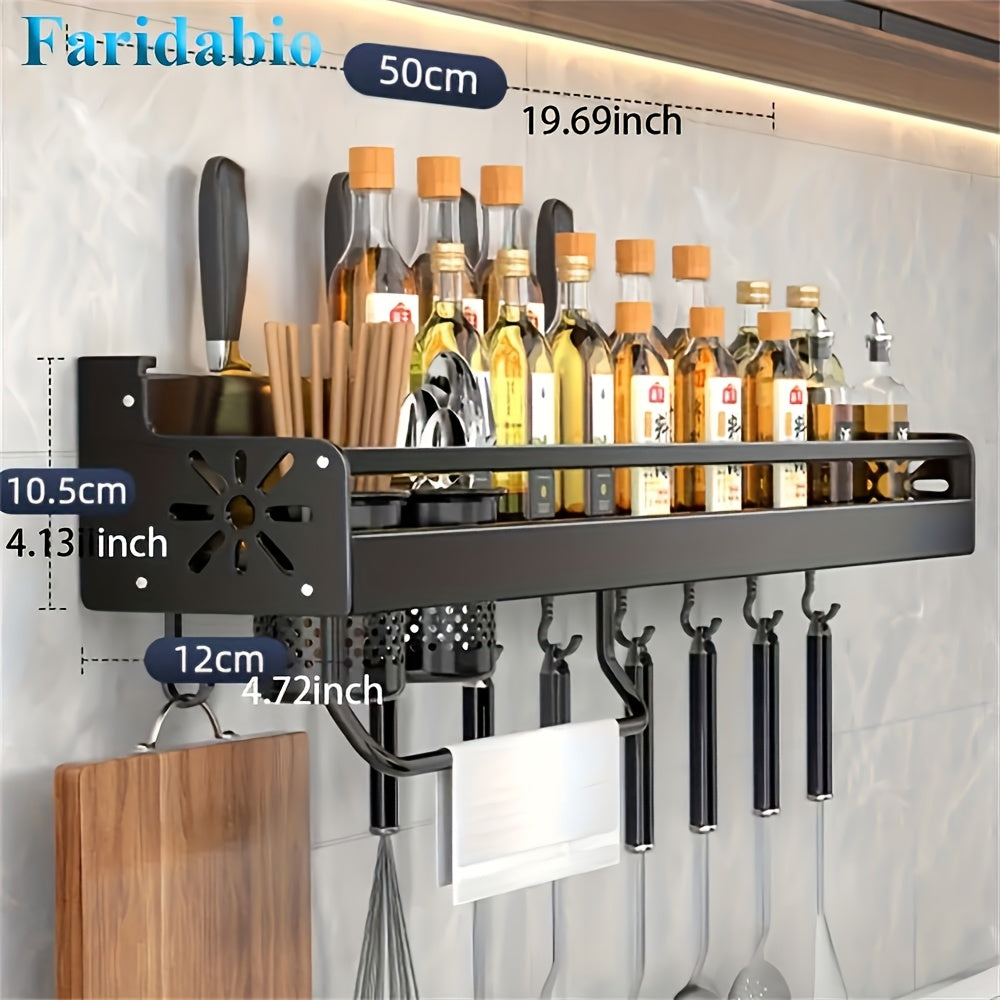 WALLCHEF – Wall Mounted Kitchen Organizer Rack