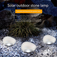 STONEGLOBE – Solar-Powered Imitation Stone Sphere Garden Lamp