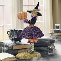 HEXELLE – Witch Figurine for Charming Halloween Styling