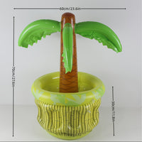ISLECHILL – Inflatable Coconut Tree Beer Cooler for Tropical Parties and Beverage Cooling