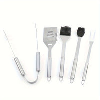 GRILLMASTER – Stainless Steel BBQ Tool Set with Carry Case