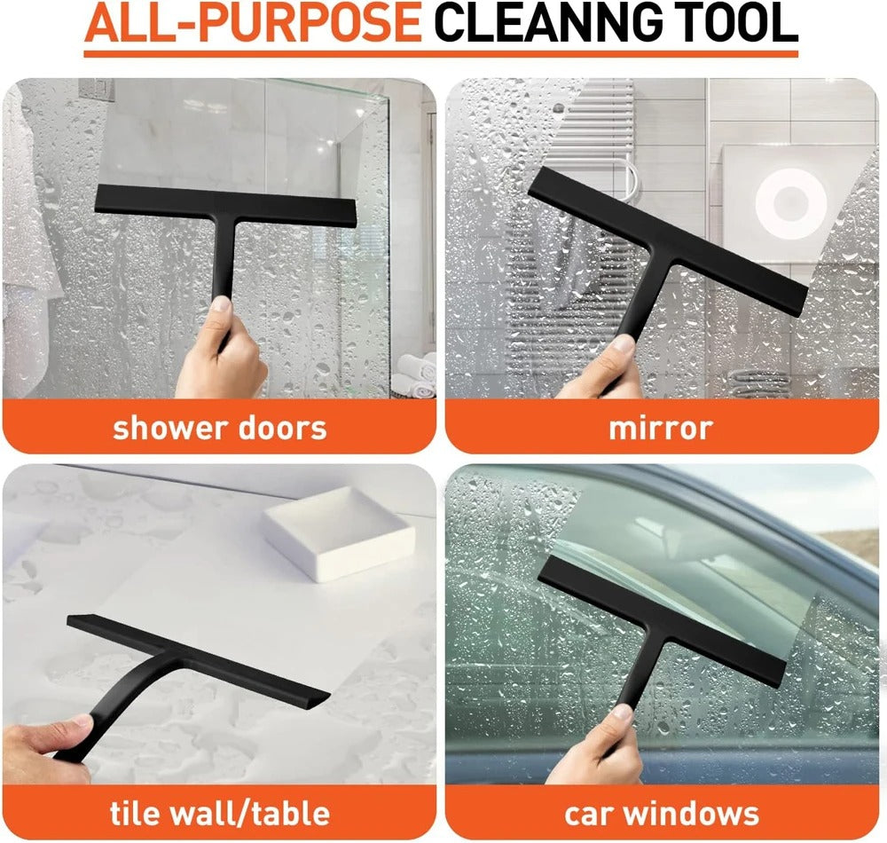 CLEARWIPE – Silicone Shower Squeegee Streak Free Cleaner