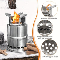 BLAZENEST – Portable Wood Burning Camping Stove
