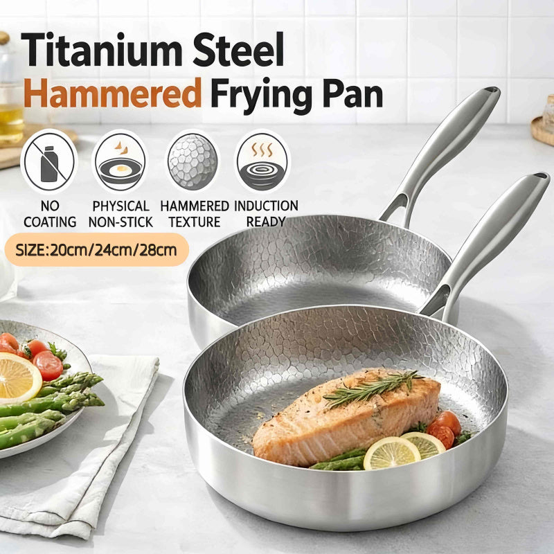 SEARFLOW – Stainless Steel Non-Stick Pan for Daily Meal Prep